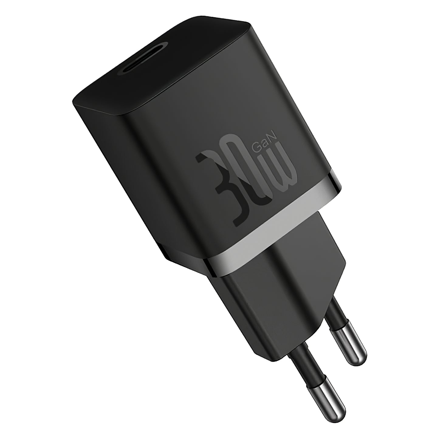Punjač za mrežu s USB-C kabelom Baseus GaN5S, 30W, 3A, 1 x USB-C, crni P10110902113-00