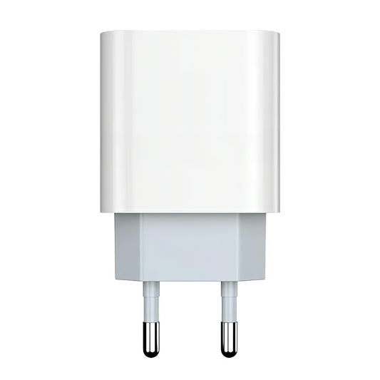 Mrežni punjač s USB-C kabelom Prestico F8S, 20W, 3A, 1 x USB-C, Bijeli