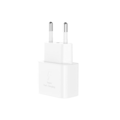 Punjač za mrežu s USB-C kabelom XO Design L167, 25W, 3A, 1 x USB-C, Bijeli