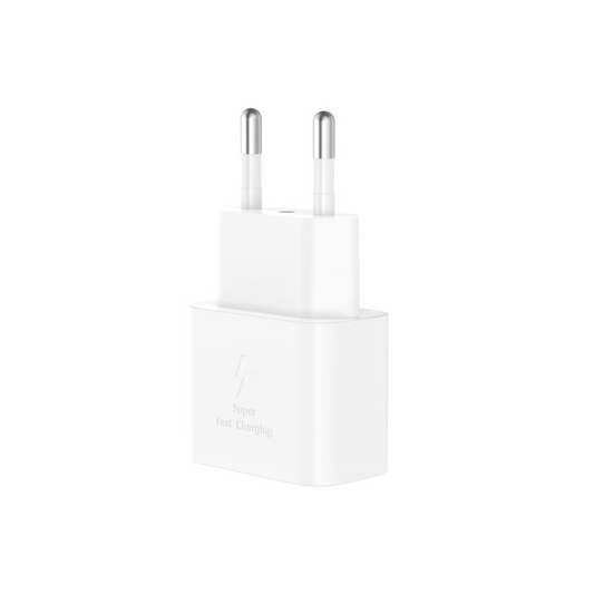 Punjač za mrežu s USB-C kabelom XO Design L167, 25W, 3A, 1 x USB-C, Bijeli