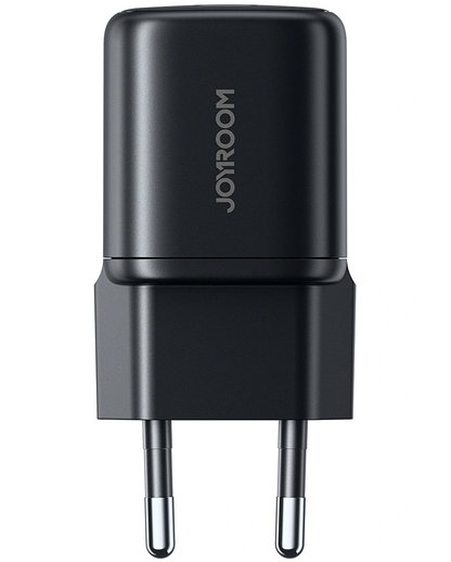 Punjač za mrežu s USB-C kabelom Joyroom JR-TG7, 33W, 3A, 1 x USB-A - 1 x USB-C, Crna