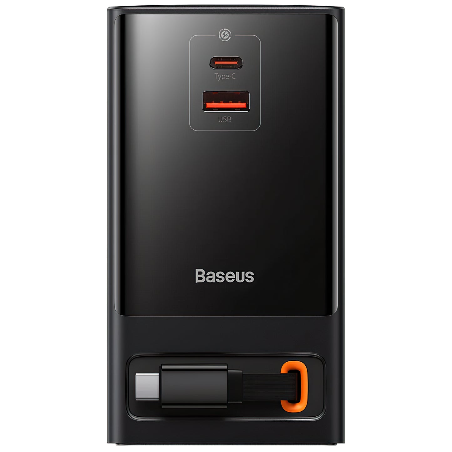 Produžni kabel Baseus GaN3 Pro PowerStrip, 65W, 3.25A, 1 x USB-A - 1 x USB-C - 2 x Schuko, Crni PSLR000301