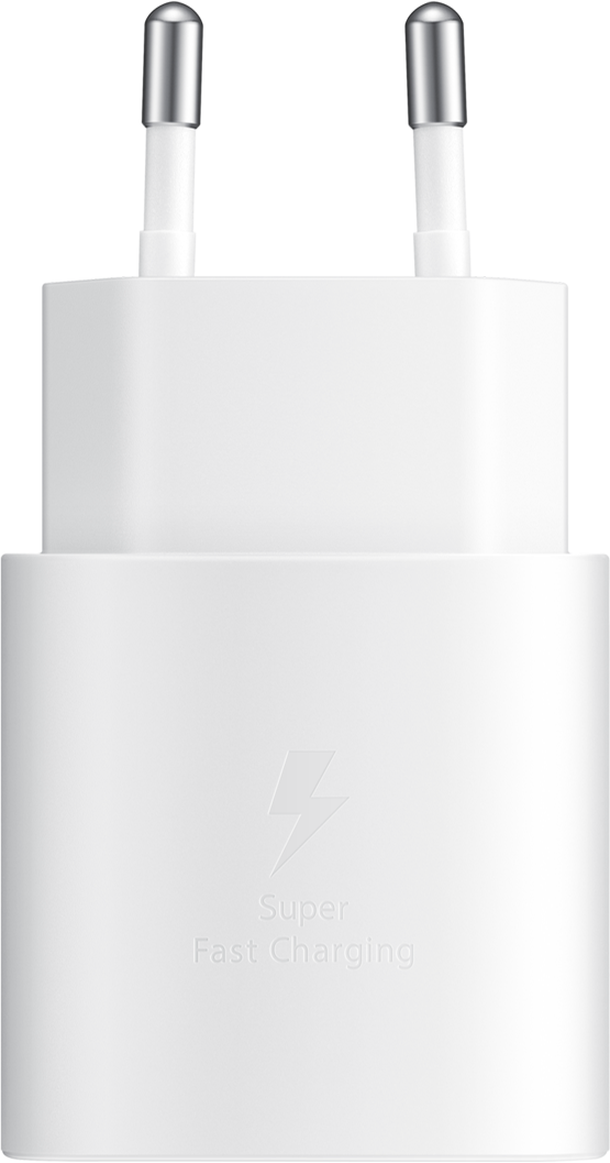 Mrežni punjač s USB-C kabelom Samsung, 25W, 3A, 1 x USB-C, Bijeli EP-TA800XWEGWW