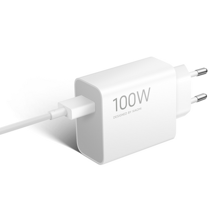 Punjač za mrežu s USB-C kabelom Xiaomi MY-19-ER, 100W, 6.1A, 1 x USB-A, Bijeli BHR095VEU