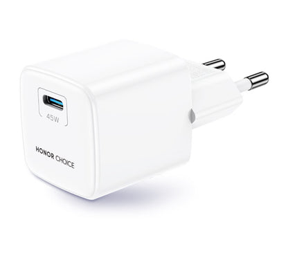 Punjač za mrežu s USB-C kabelom Honor Choice CP045E, 45W, 3A, 1 x USB-C, Bijela 5504ALHP
