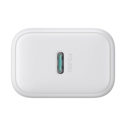 Punjač za mrežu s Lightning kabelom Joyroom JR-TCF20, 20W, 3A, 1 x USB-C, Bijeli