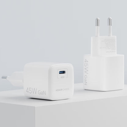 Punjač za mrežu s USB-C kabelom Honor Choice CP045E, 45W, 3A, 1 x USB-C, Bijela 5504ALHP