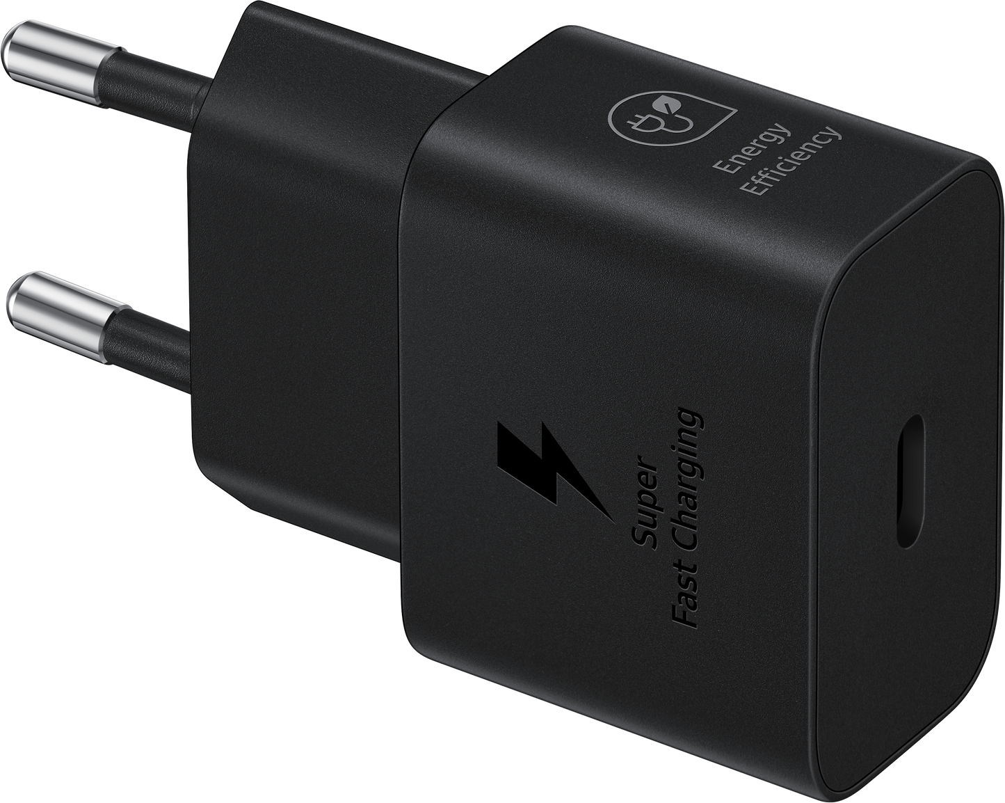 Punjač za mrežu s USB-C kabelom Samsung, 25W, 3A, 1 x USB-C, crni EP-T2510XBEGEU