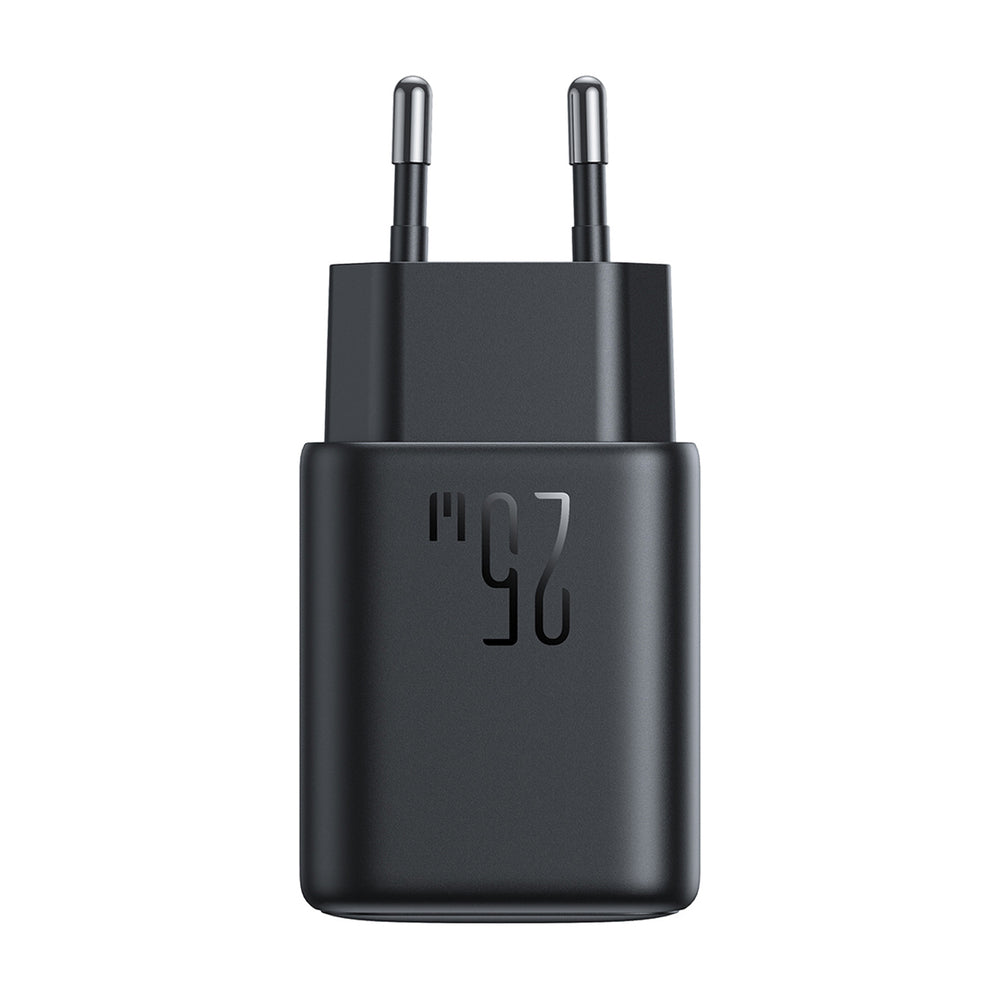 Punjač za mrežu s USB-C kabelom Joyroom JR-TCF23, 25W, 3A, 1 x USB-C, Crni