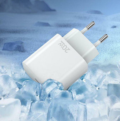 Punjač za mrežu s USB-C kabelom Sendem OG73, 20W, 3A, 1 x USB-C, Bijeli
