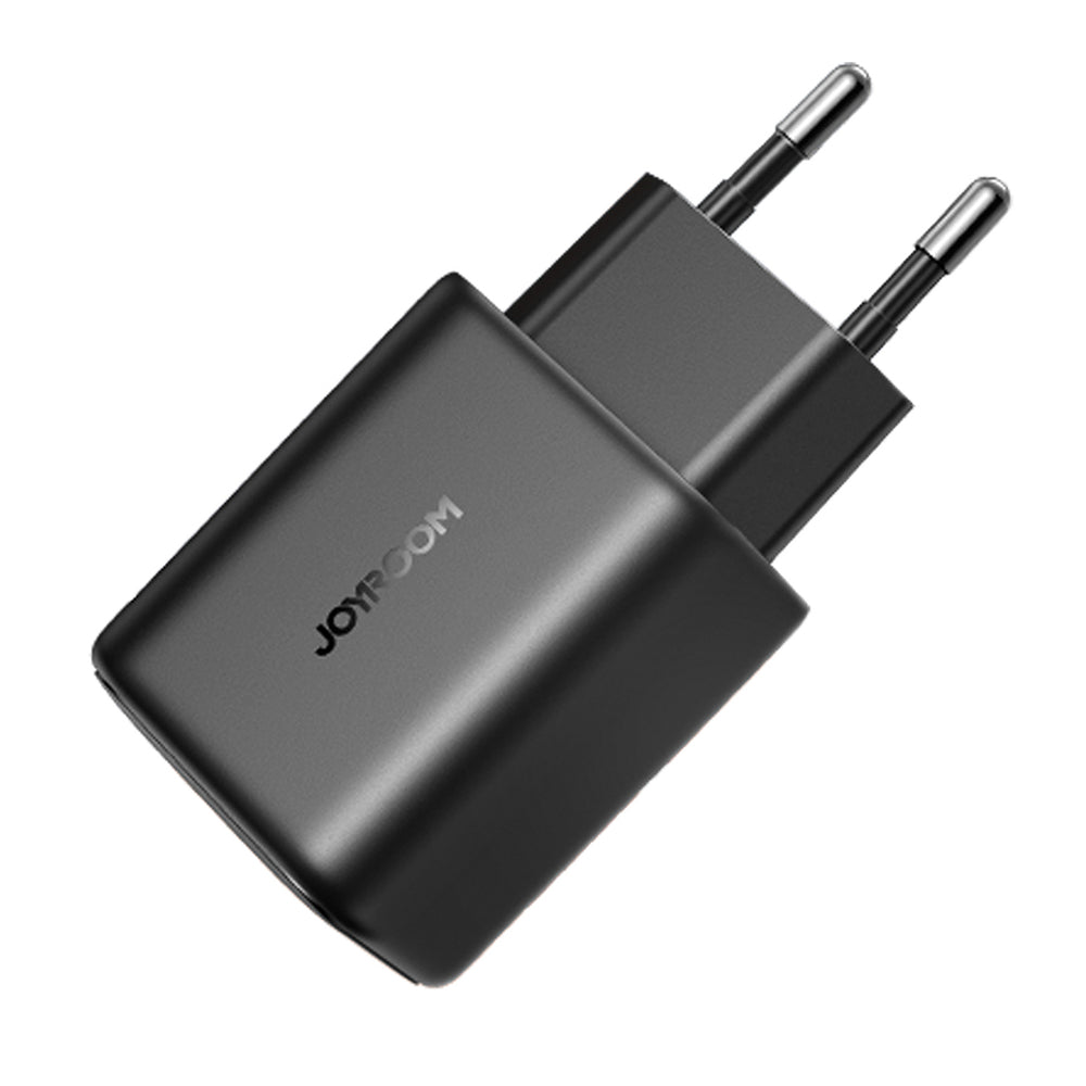 Punjač za mrežu s USB-C kabelom Joyroom JR-TCF23, 25W, 3A, 1 x USB-C, Crni