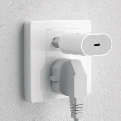 Punjač mreže s USB-C kabelom Dudao A14EUC, 20W, 3A, 1 x USB-C, Crni