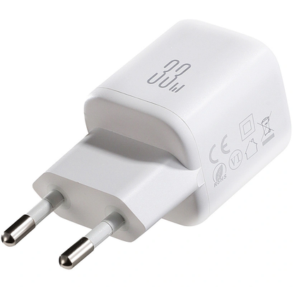 Punjač mreže s Lightning kabelom Joyroom JR-TG7, 33W, 3A, 1 x USB-A - 1 x USB-C, Bijeli