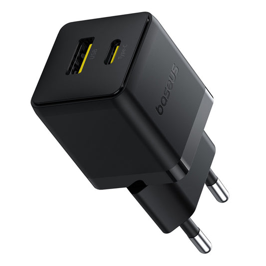 Mrežni punjač s USB-C kabelom Baseus Palm, 30W, 3A, 1 x USB-A - 1 x USB-C, Crni P1011160A113-01