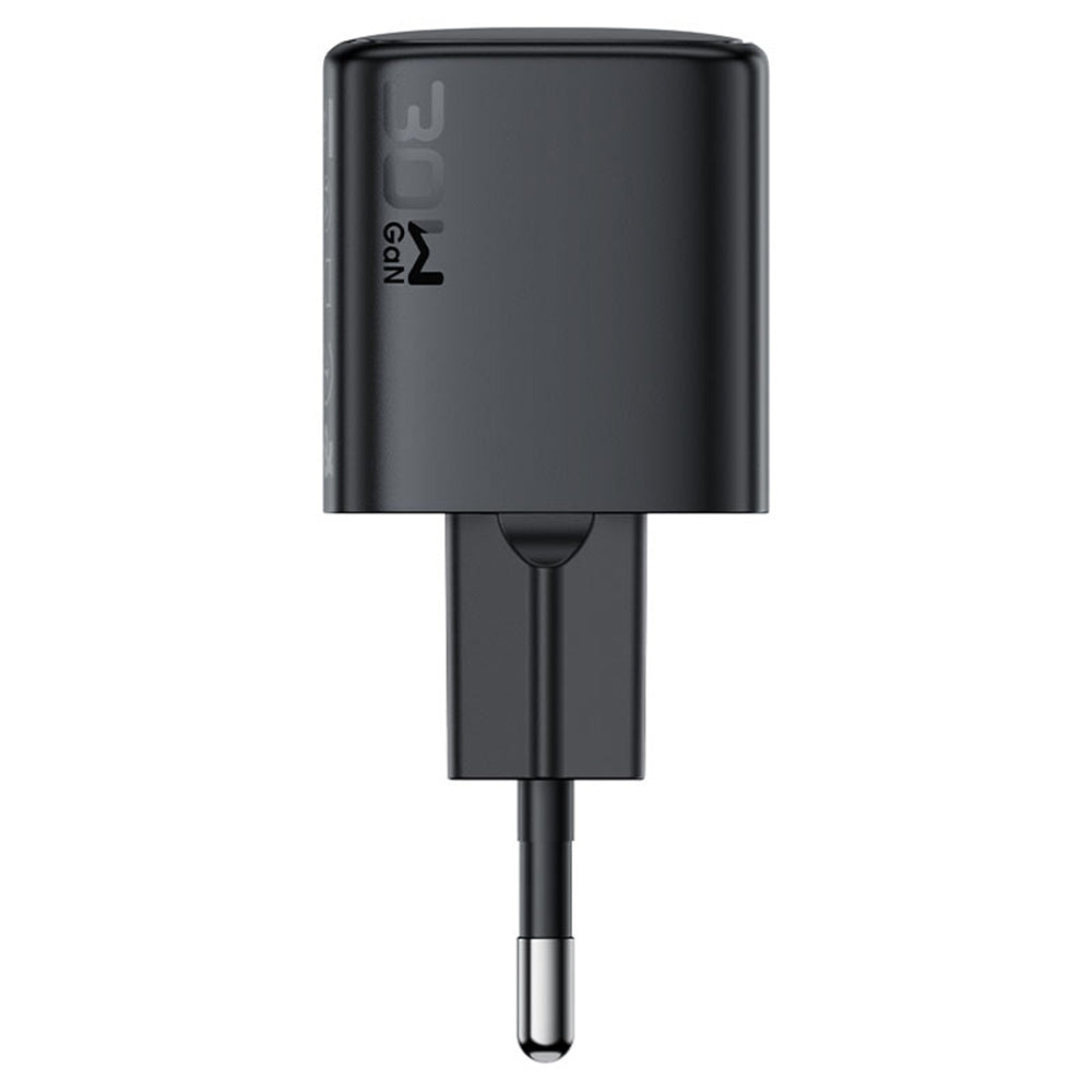 Mrežni punjač s Lightning kabelom Acefast A118, 30W, 3A, 1 x USB-C, Crni