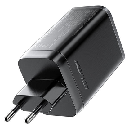 Mrežni punjač s USB-C kabelom Acefast A111, 67W, 3A, 1 x USB-A - 1 x USB-C, Crni