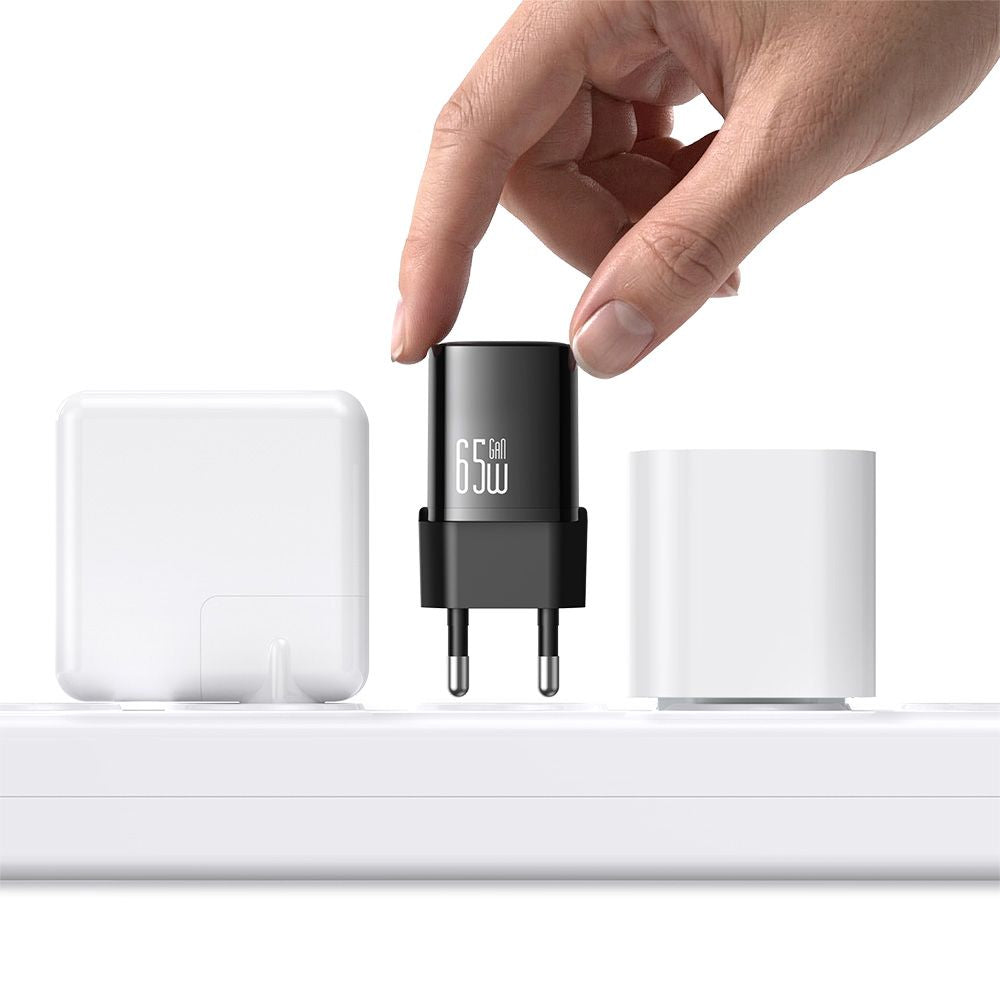 Punjač za mrežu s USB-C kabelom Mcdodo Nano CH-8262, 65W, 3.25A, 1 x USB-C, Crna