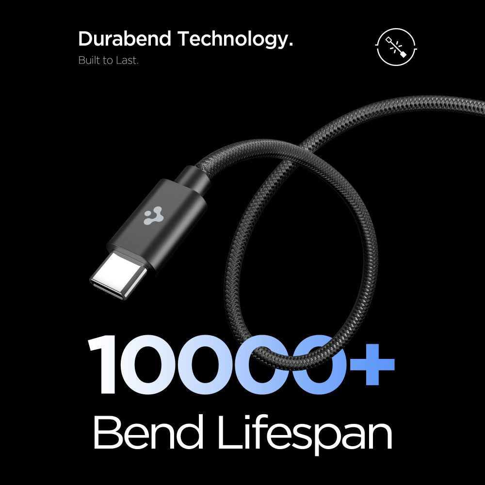 Mrežni punjač sa USB-C kabelom Spigen EE451EU Essential, 45W, 3A, 1 x USB-C, Crni ACH09474