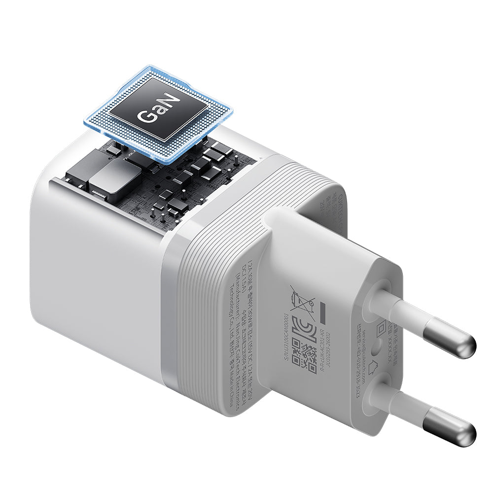 Cuktech mrežni punjač, 40W, 3A, 1 x USB-C, Bijeli CKAC301SEUWH