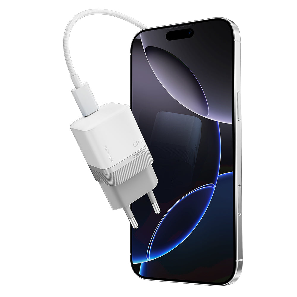 Cuktech mrežni punjač, 40W, 3A, 1 x USB-C, Bijeli CKAC301SEUWH