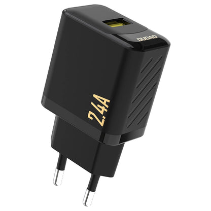 Mrežni punjač Dudao A23, 12W, 2.4A, 1 x USB-A, Crna
