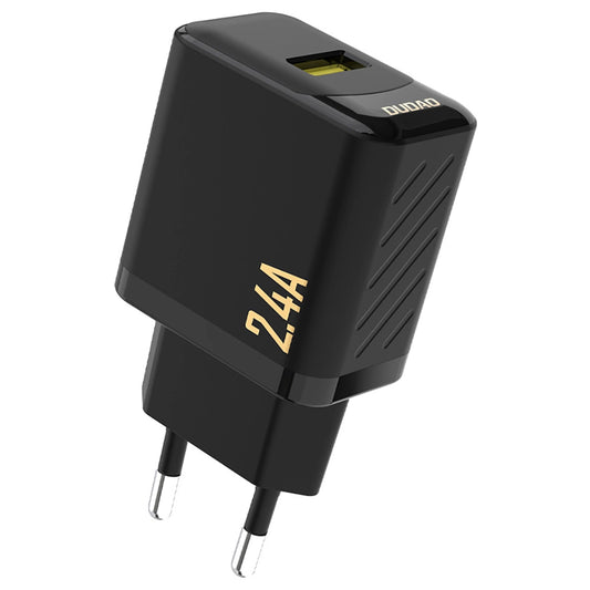 Mrežni punjač Dudao A23, 12W, 2.4A, 1 x USB-A, Crna
