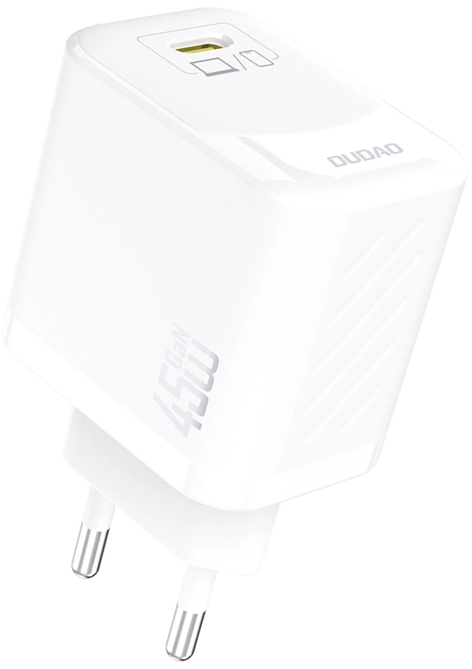 Punjač za mrežu Dudao A28, 45W, 3A, 1 x USB-C, Bijeli