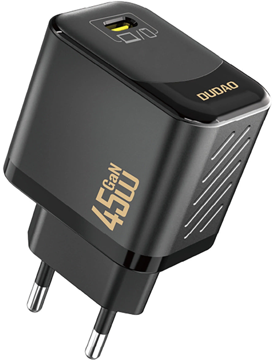 Punjač za mrežu Dudao A28, 45W, 3A, 1 x USB-C, Crni