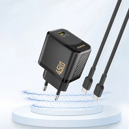 Punjač za mrežu Dudao A28, 45W, 3A, 1 x USB-C, Crni