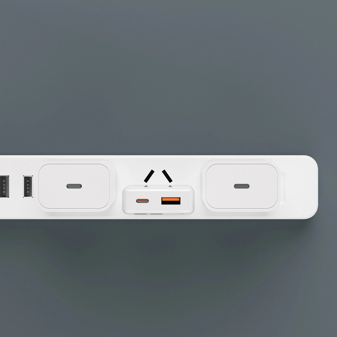 Punjač za mrežu Dudao A30EU, 30W, 3A, 1 x USB-A - 1 x USB-C, Bijeli