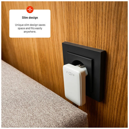 Punjač mreže Fixed, 30W, 3A, 1 x USB-C, Bijeli