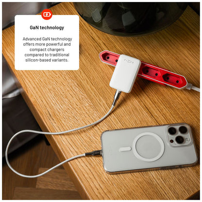 Punjač mreže Fixed, 30W, 3A, 1 x USB-C, Bijeli