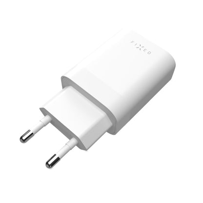Punjač mreže Fixed, 35W, 3A, 2 x USB-C, Bijeli