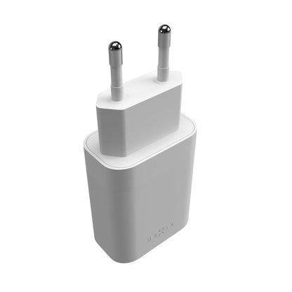 Punjač mreže Fixed, 35W, 3A, 2 x USB-C, Bijeli