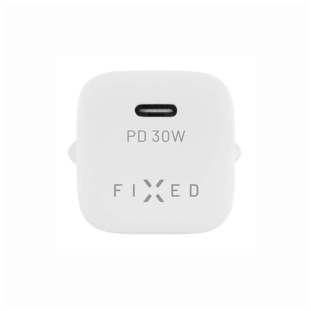 Punjač mreže Fixed Mini, 30W, 3A, 1 x USB-C, Bijeli