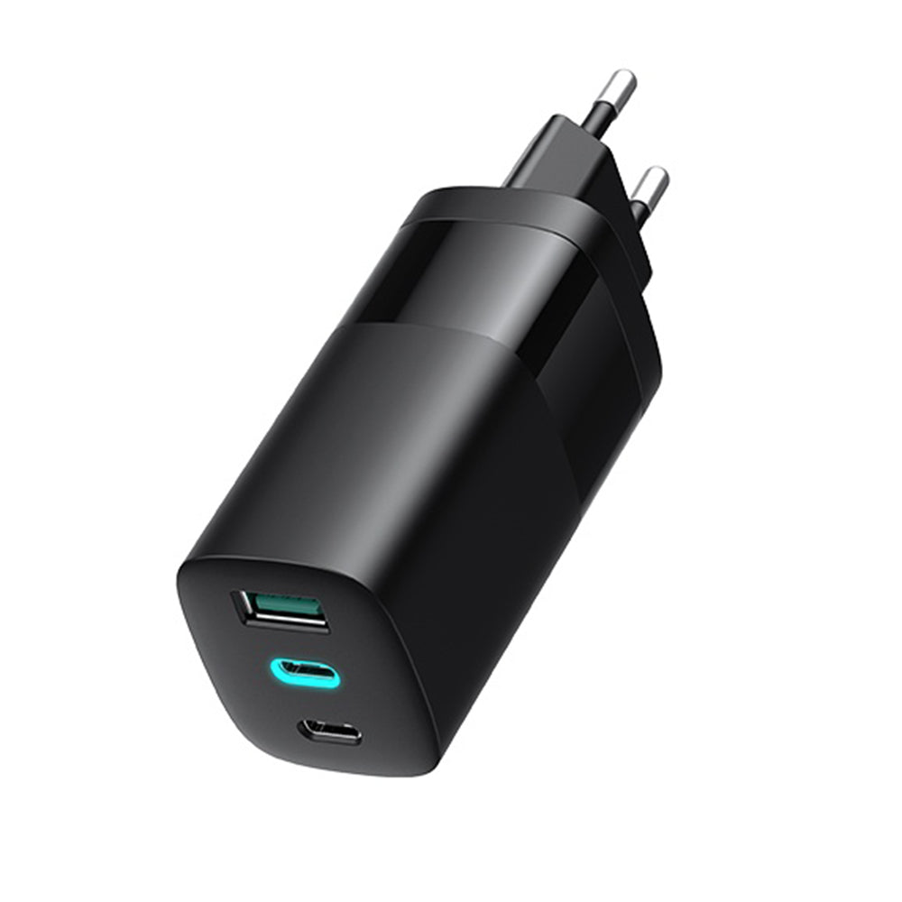 Punjač Mreža HAVIT UC10, 65W, 3A, 1 x USB-A - 2 x USB-C, Crni