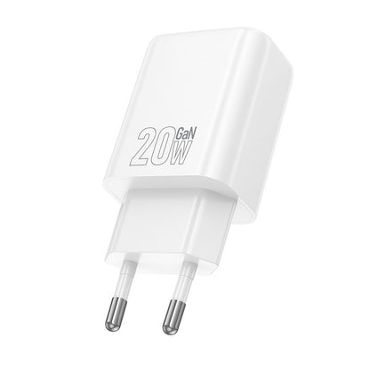 Punjač Mreža HOCO N60, 20W, 3A, 1 x USB-C, Bijeli