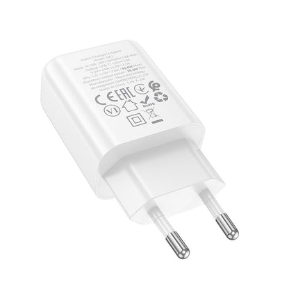 Punjač Mreža HOCO N62, 30W, 3A, 1 x USB-C, Bijeli