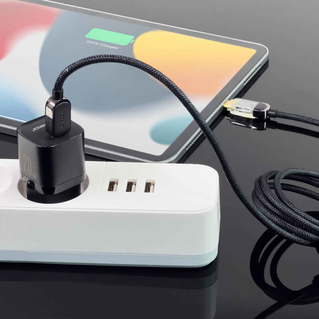 Mrežni punjač Joyroom JR-TCF02, 20W, 3A, 1 x USB-C, Crni