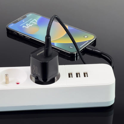 Mrežni punjač Joyroom JR-TCF02, 20W, 3A, 1 x USB-C, Crni