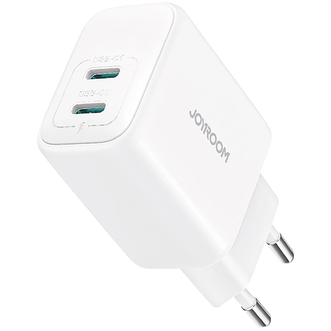 Punjač mreže Joyroom JR-TCF12, 20W, 3A, 2 x USB-C, Bijeli