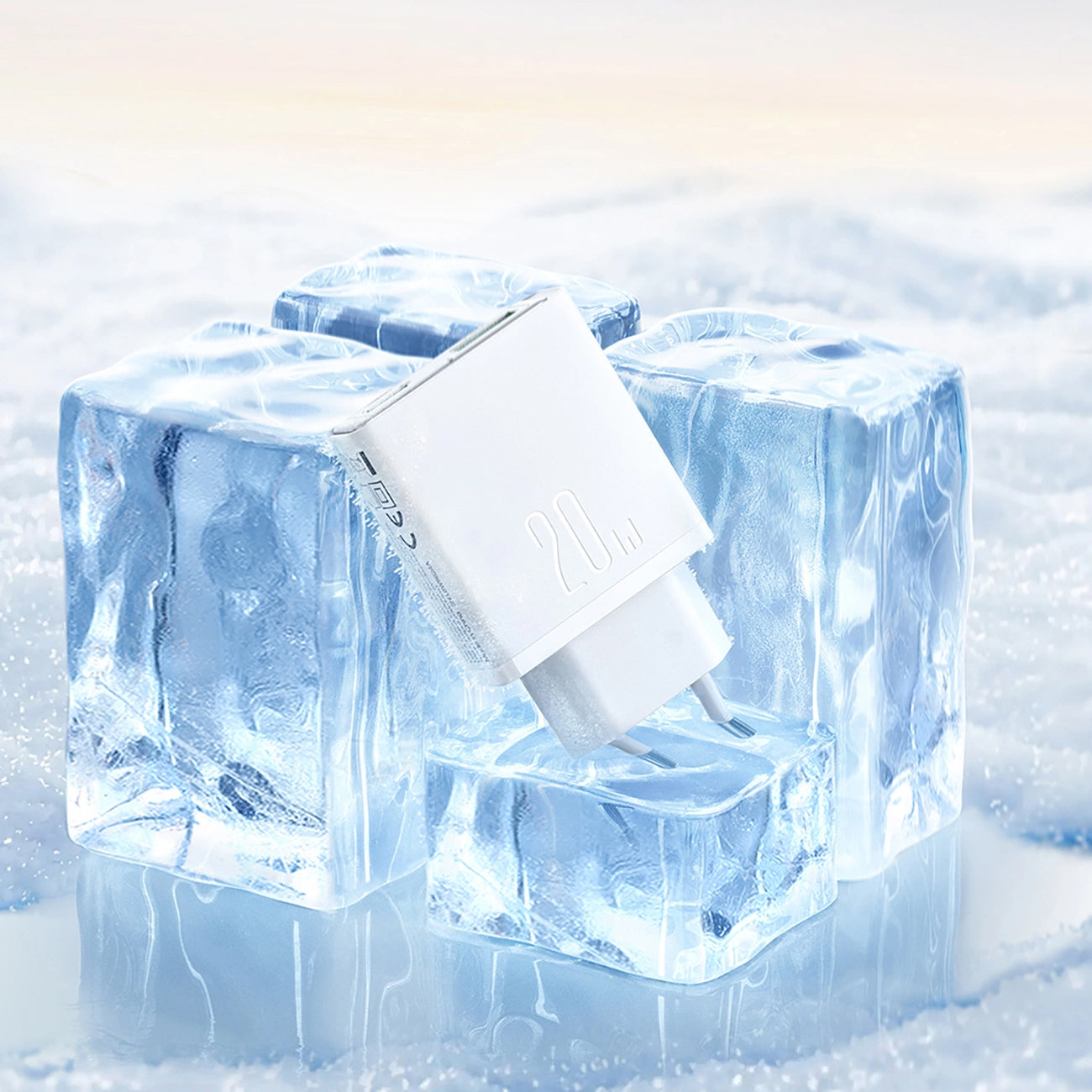 Punjač za mrežu Joyroom JR-TCF14, 20W, 3A, 1 x USB-A - 1 x USB-C, Bijeli