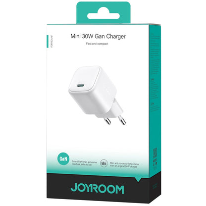 Punjač mreže Joyroom JR-TCG15 Mini, 30W, 3A, 1 x USB-C, Bijeli