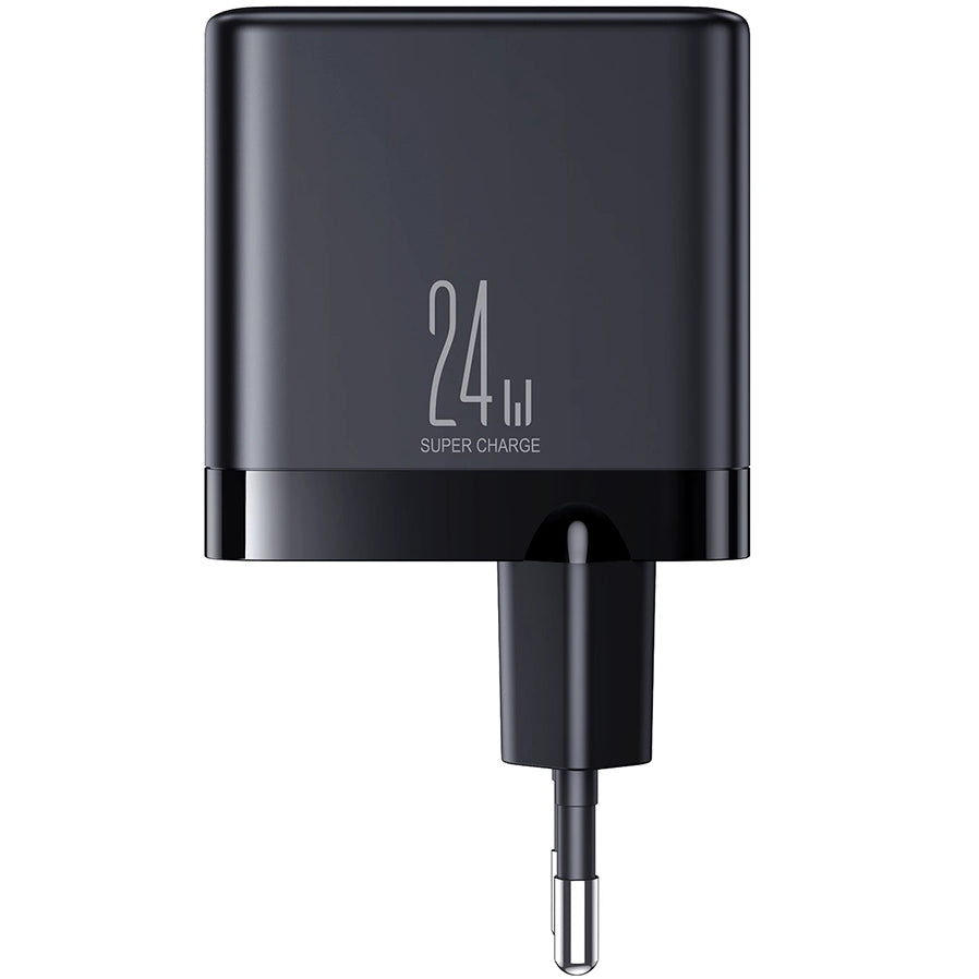 Punjač za mrežu Joyroom JR-TCN03, 24W, 2.4A, 4 x USB-A, Crni