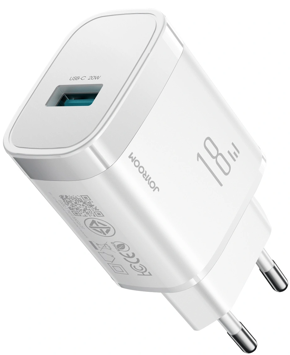 Punjač za mrežu Joyroom JR-TF4, 18W, 3A, 1 x USB-A, Bijela