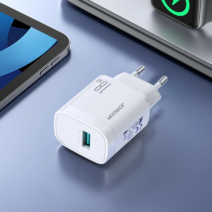 Punjač za mrežu Joyroom JR-TF4, 18W, 3A, 1 x USB-A, Bijela