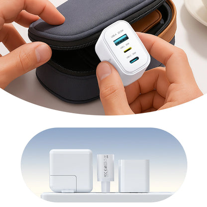Punjač za mrežu Joyroom JR-TG6, 30W, 3A, 1 x Lightning - 1 x USB-A - 1 x USB-C, Bijela