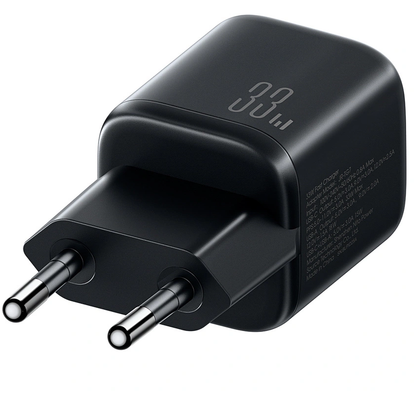 Mrežni punjač Joyroom JR-TG7, 33W, 3A, 1 x USB-A - 1 x USB-C, Crni