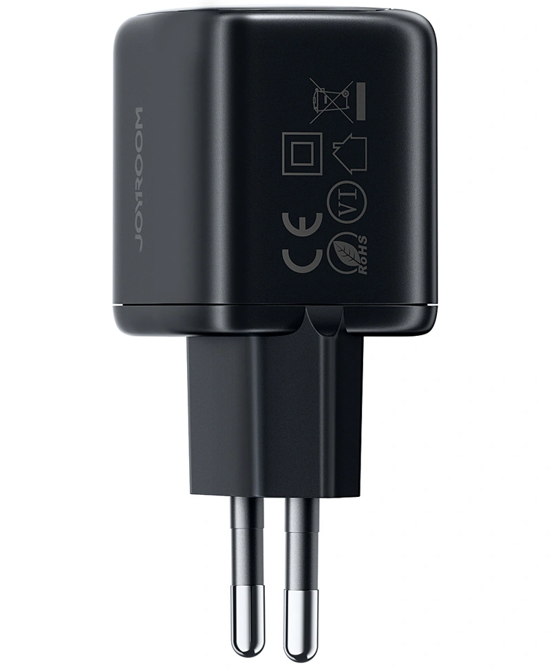 Mrežni punjač Joyroom JR-TG7, 33W, 3A, 1 x USB-A - 1 x USB-C, Crni