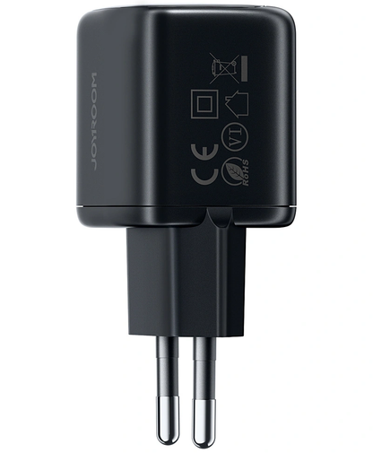 Mrežni punjač Joyroom JR-TG7, 33W, 3A, 1 x USB-A - 1 x USB-C, Crni
